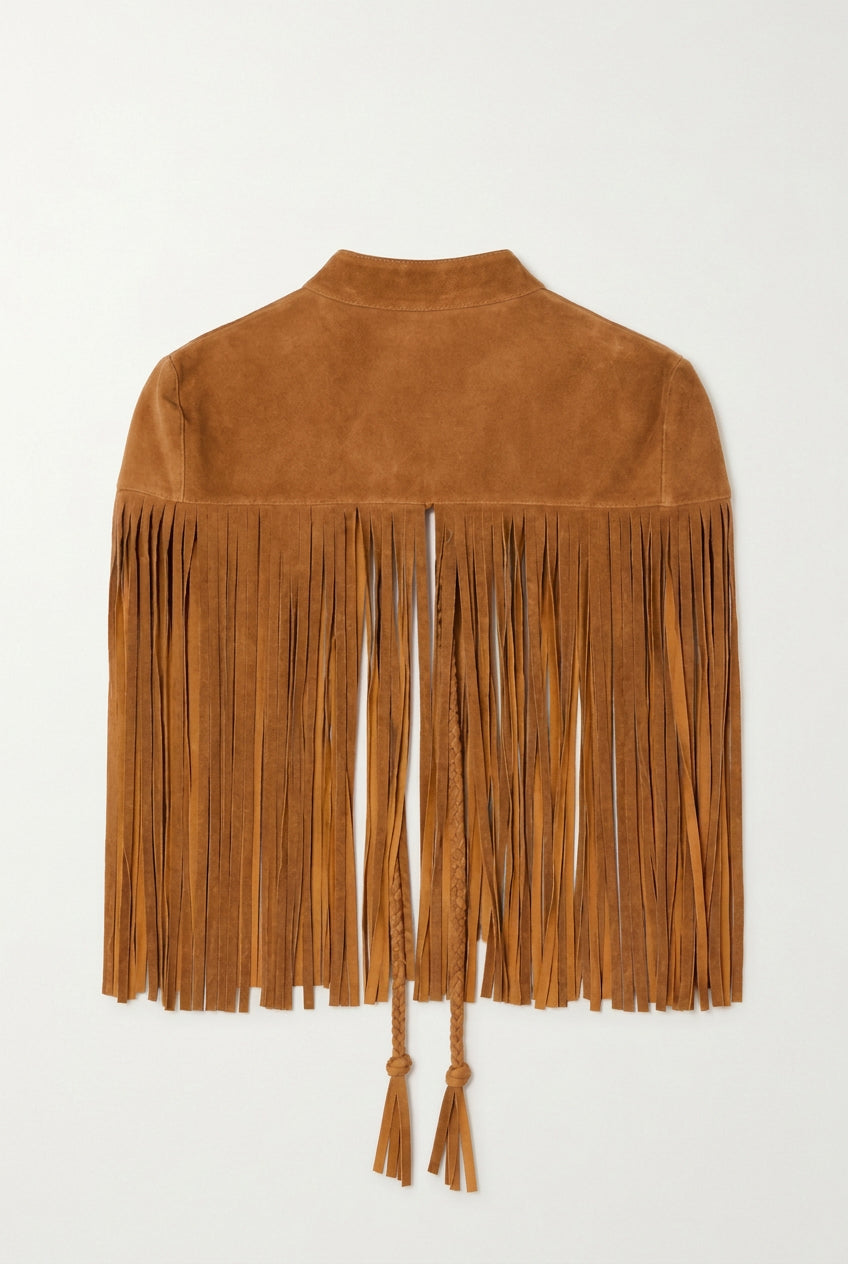 Capa Flecos Gamuza Camel