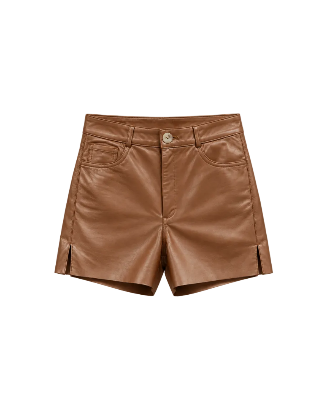 Short Camelia Cuero Cognac