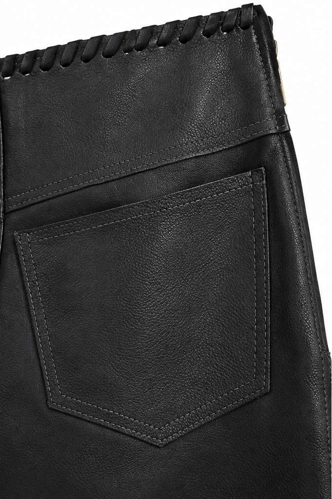 Falda Petra Moro — Bendito Leather, vista 6