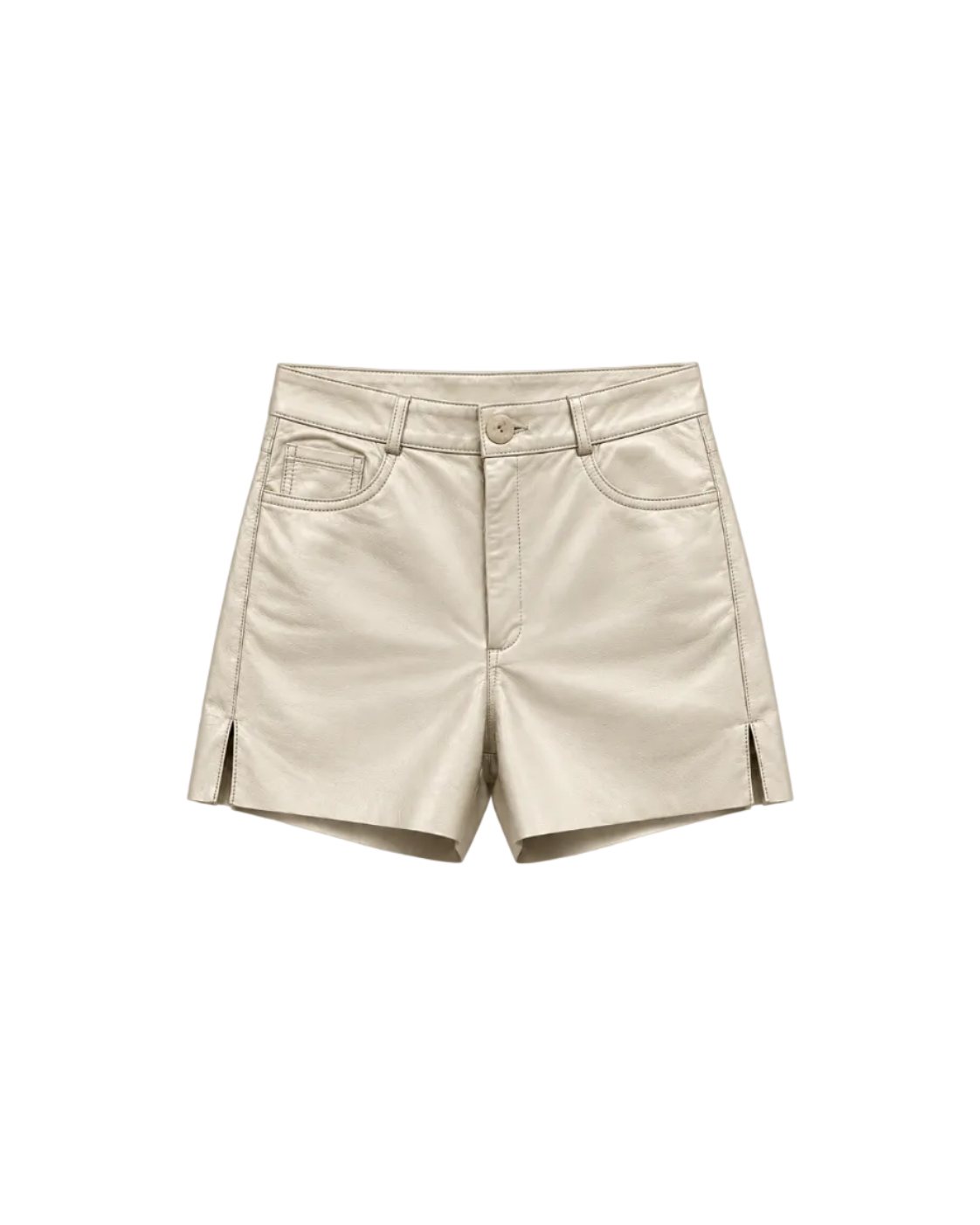 Short Camelia Cuero Crudo