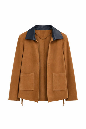 Chaqueta Montana Gamuza Camel