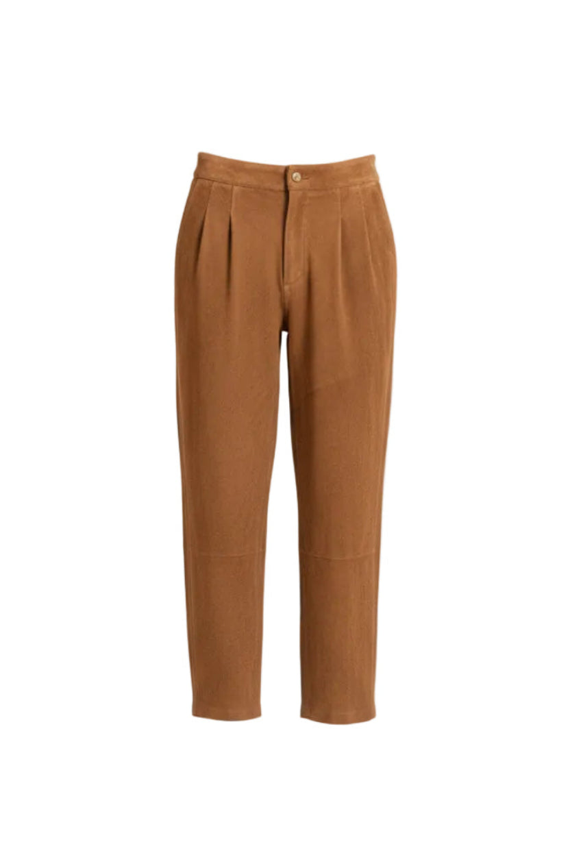 Pantalón Gaucho Gamuza Camel