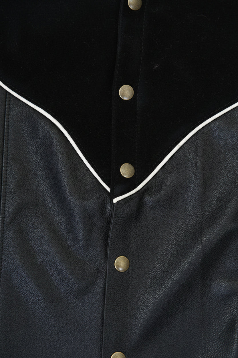 Camisa Tejana Negro