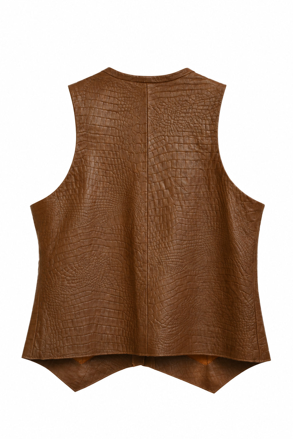 Chaleco Croco Camel