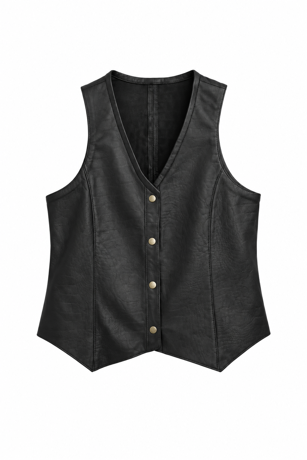 Chaleco Croco Negro
