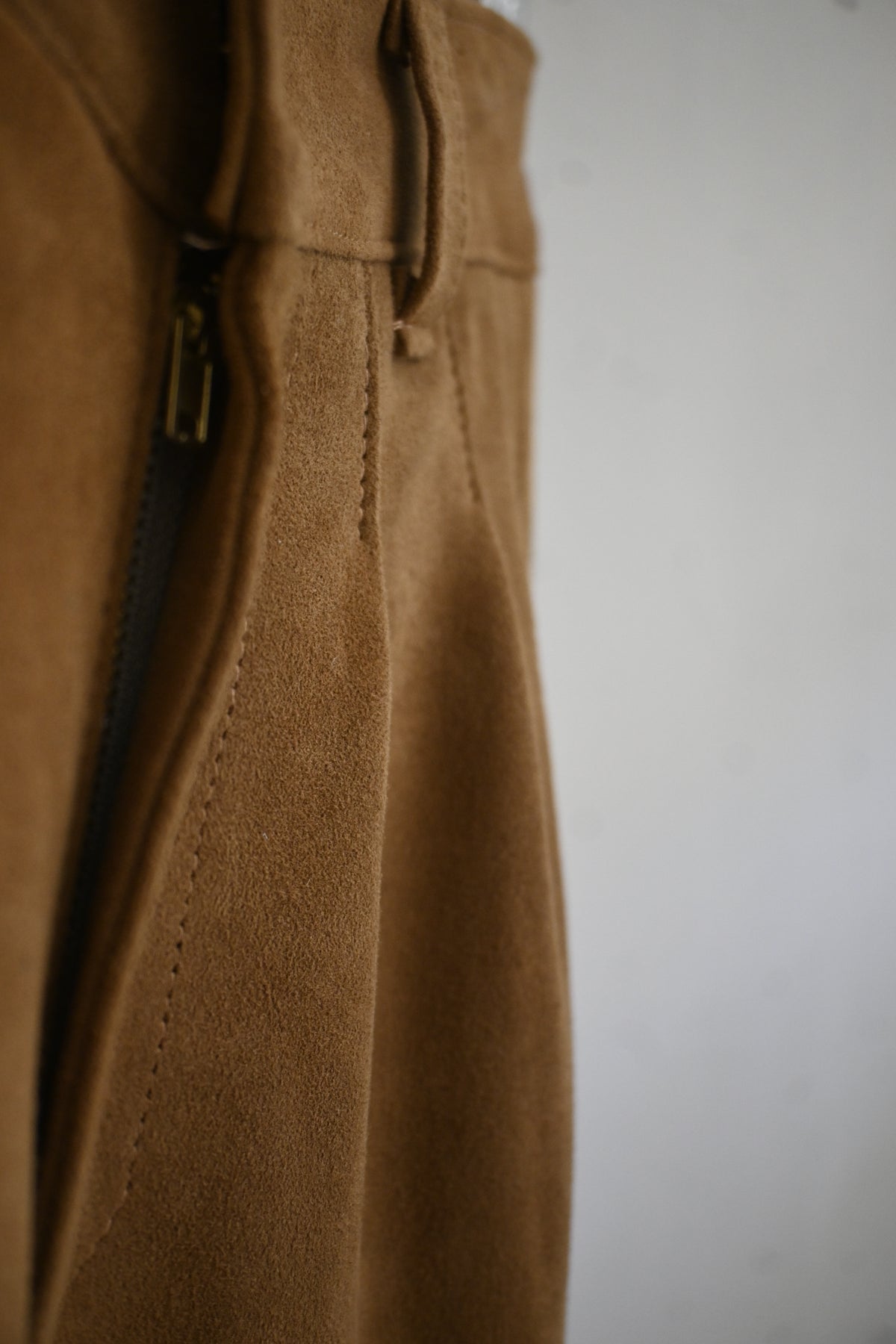 Pantalón Gaucho Gamuza Camel