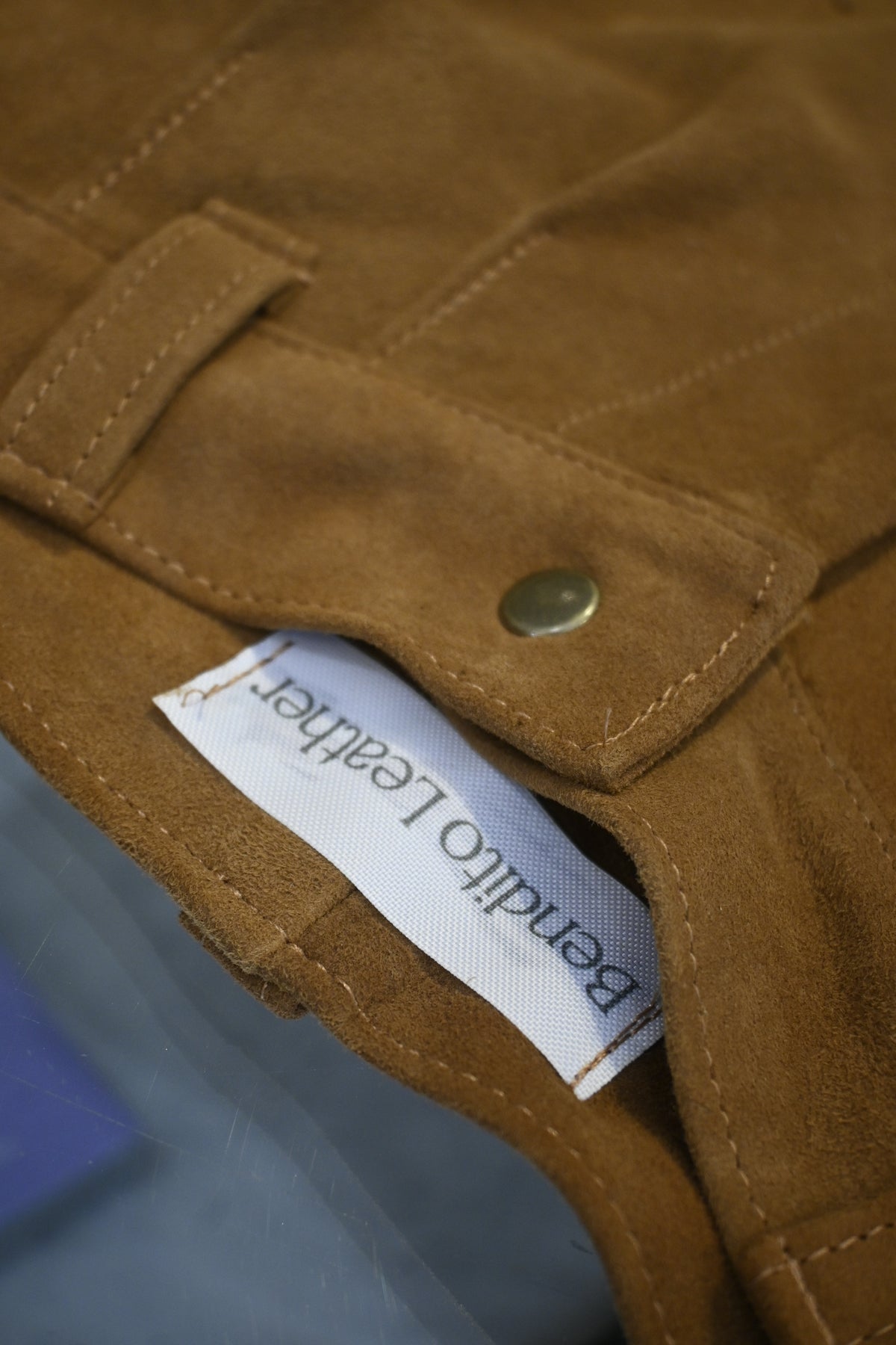Pantalón Gaucho Gamuza Camel