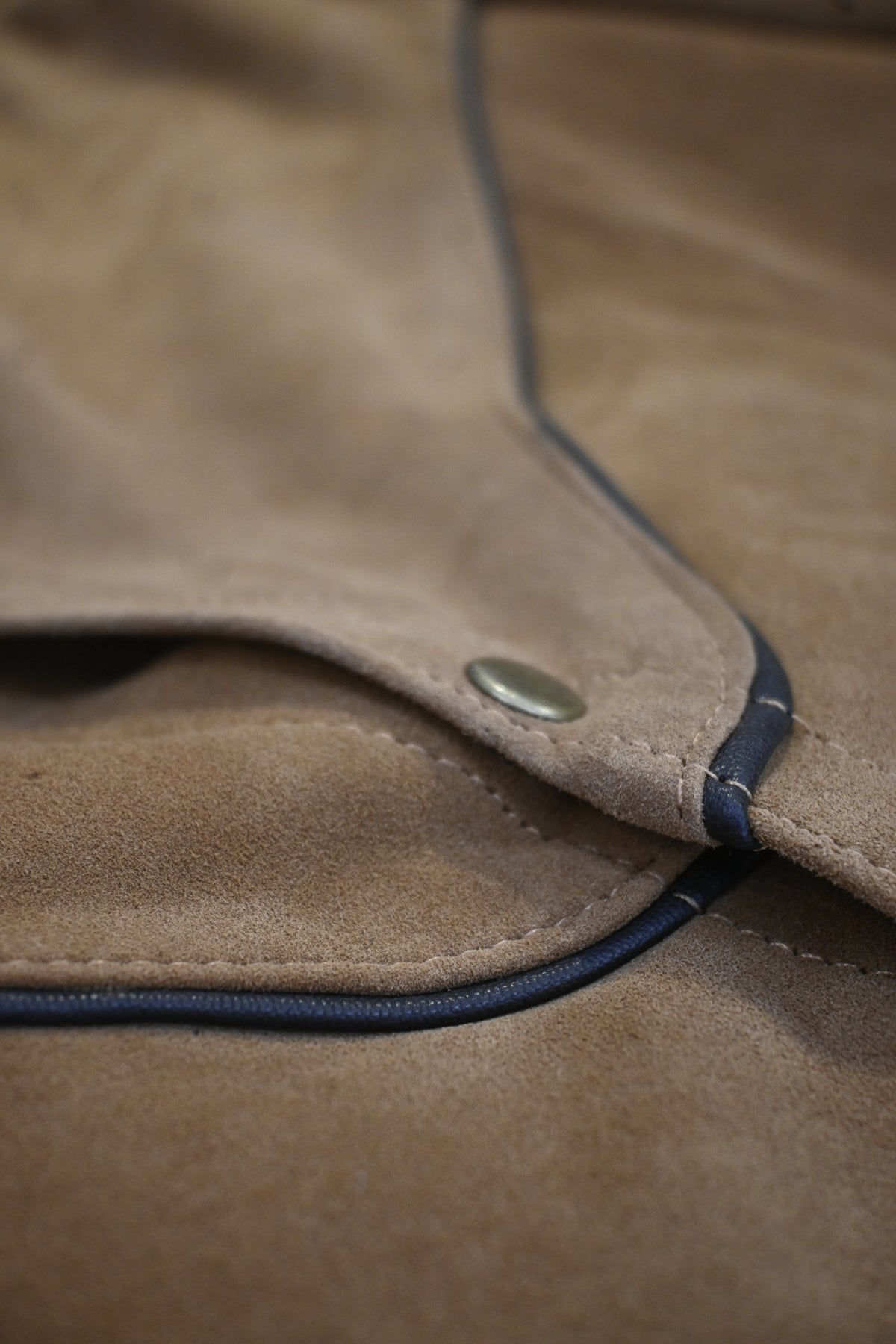 Camisa Tejana Gamuza Camel
