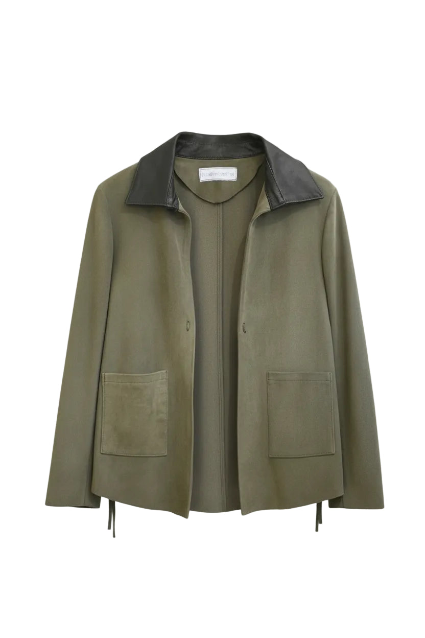 Chaqueta Montana Gamuza Ciprés