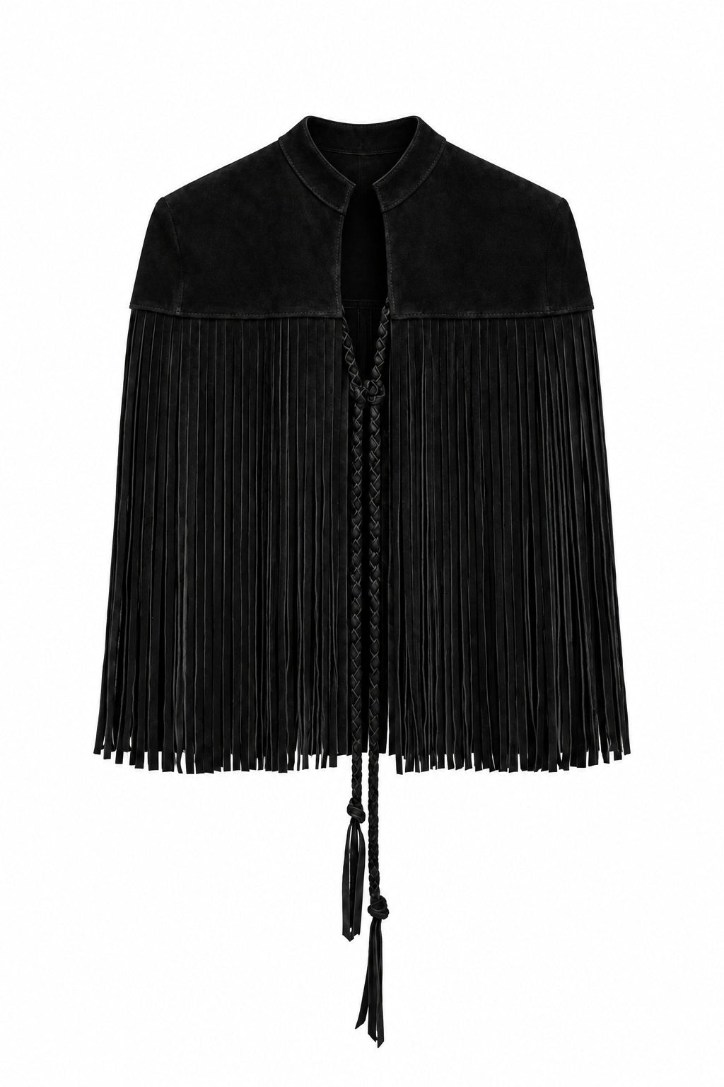 Capa  Flecos Gamuza Negro