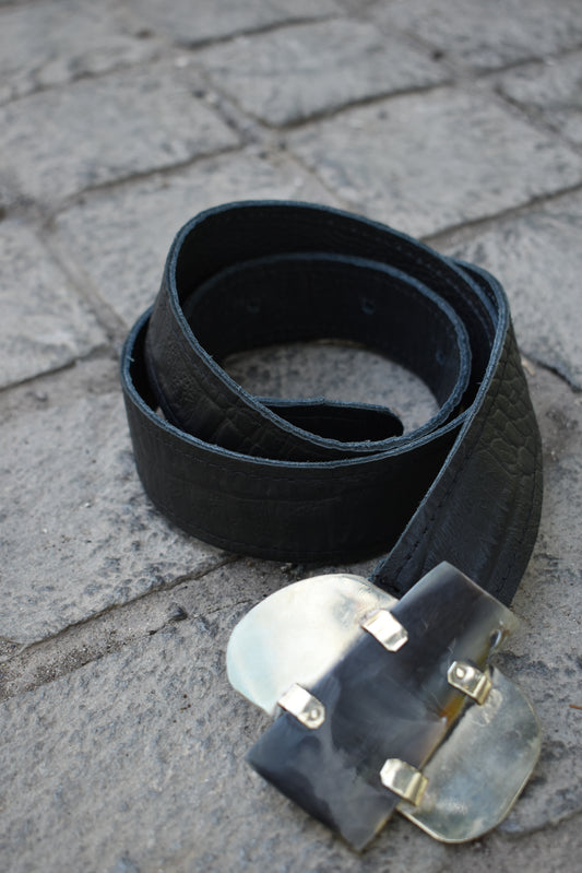 Cinturón Cala Croco Negro