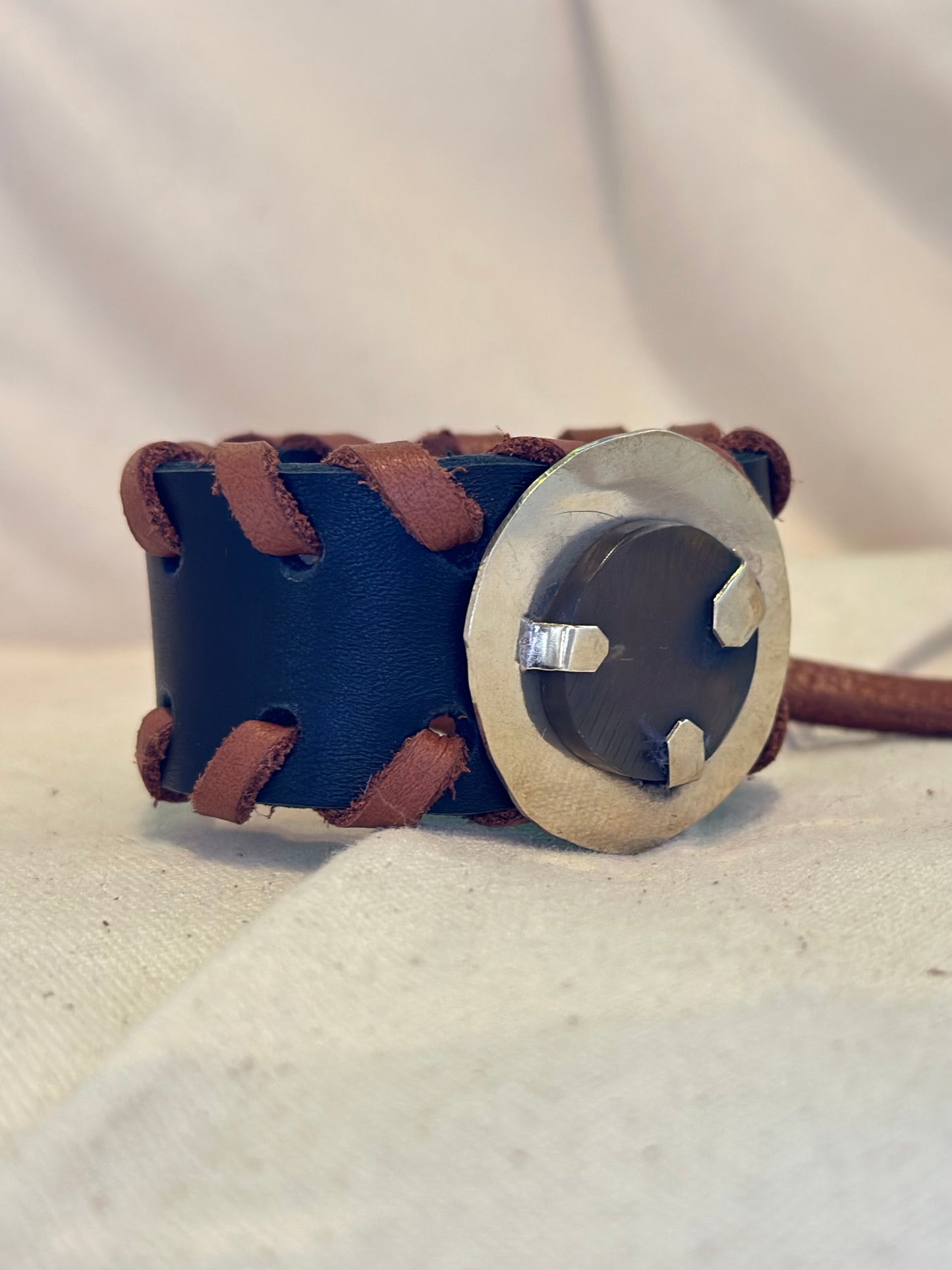 Pulsera Negro / Camel