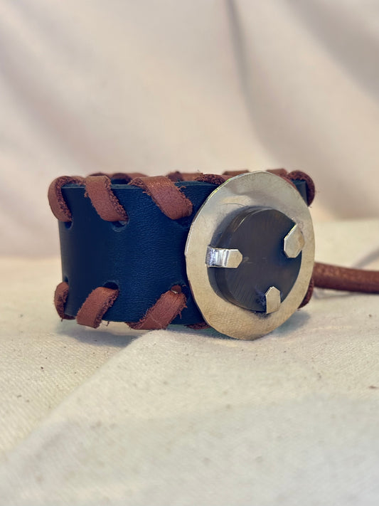 Pulsera Negro / Camel