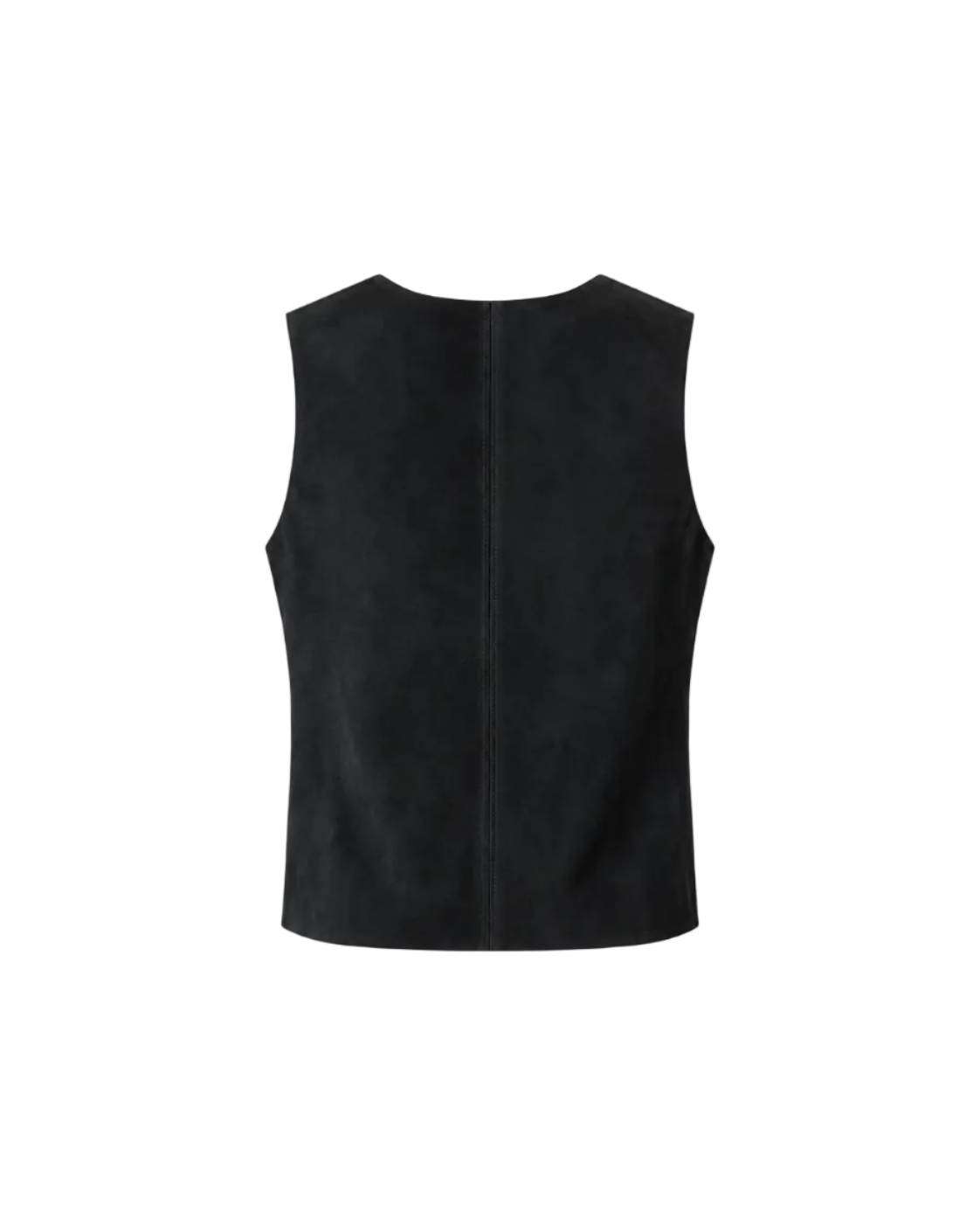 Chaleco Gamuza Negro