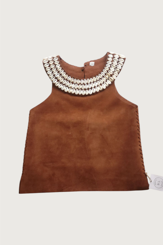 Top Gamuza Caracoles