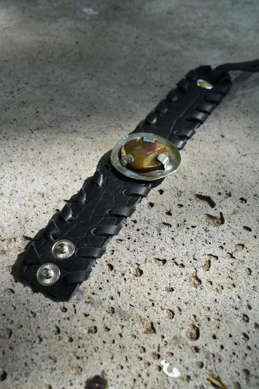 Pulsera Negro Croco