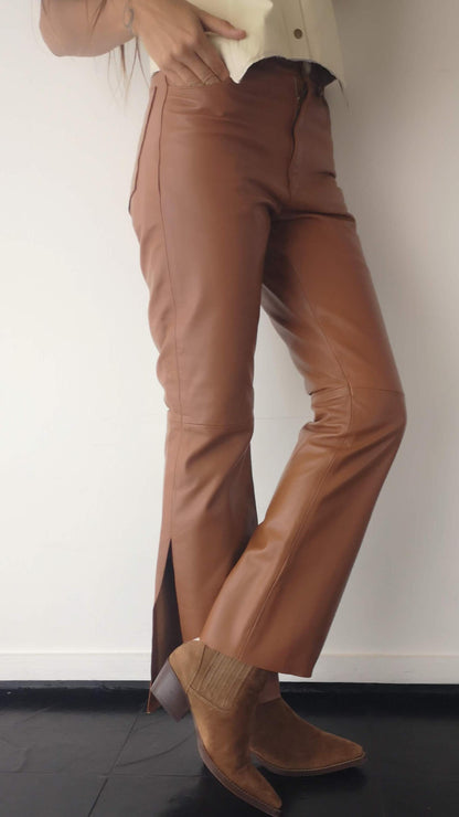 Pantalones de Cuero