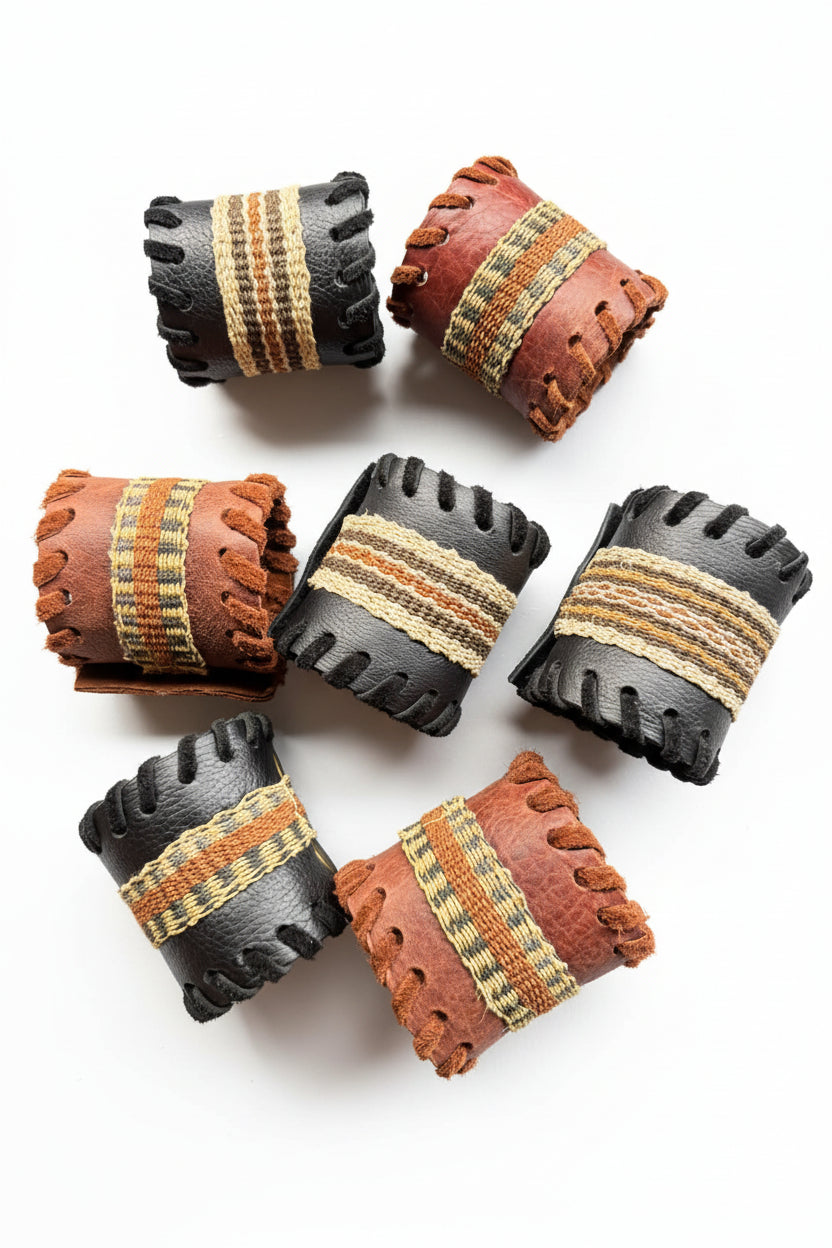 Pulsera Chaguar Cuero Negro