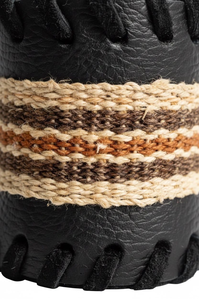 Pulsera Chaguar Cuero Negro