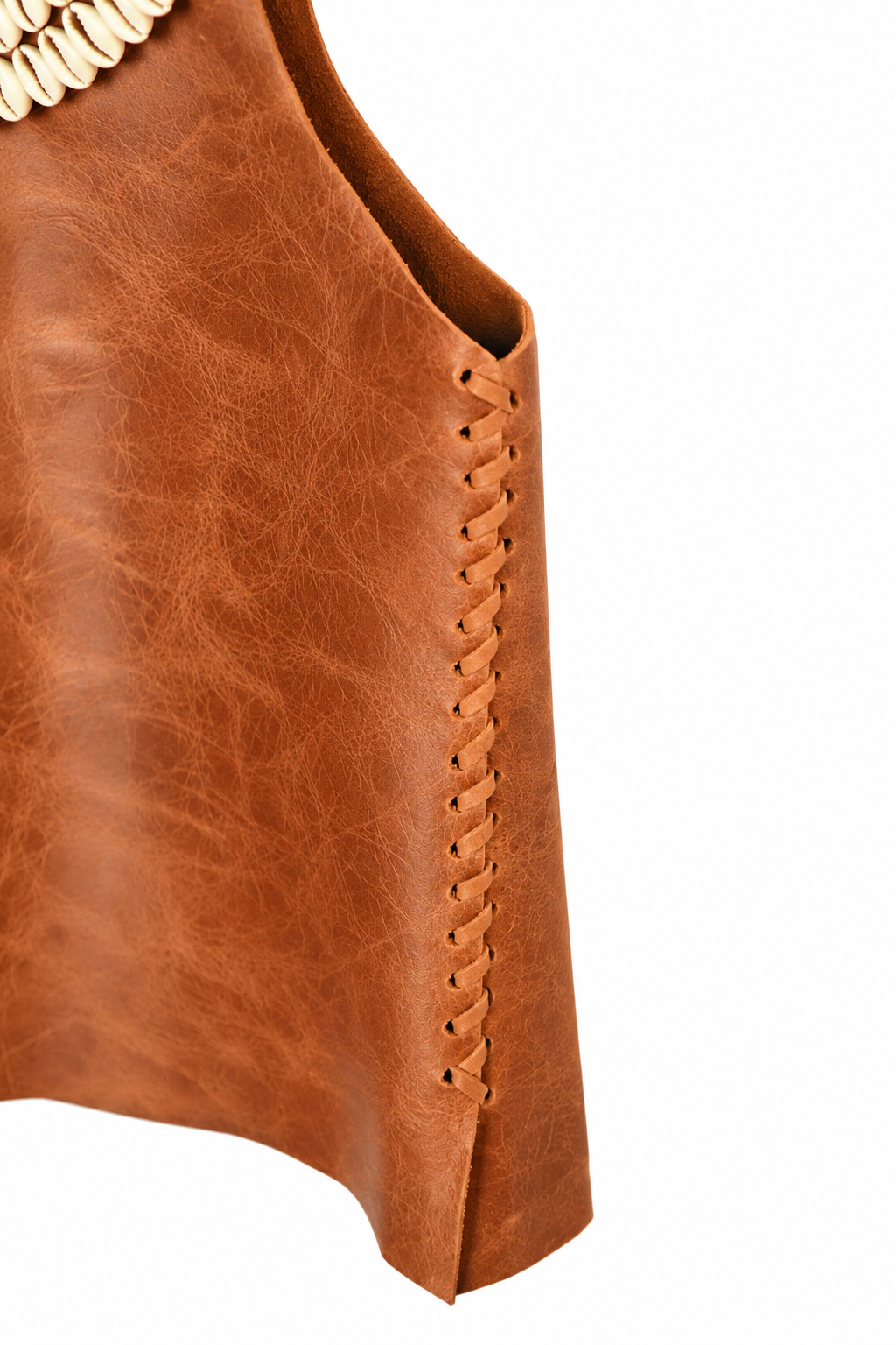 Top Buzios Cuero Camel