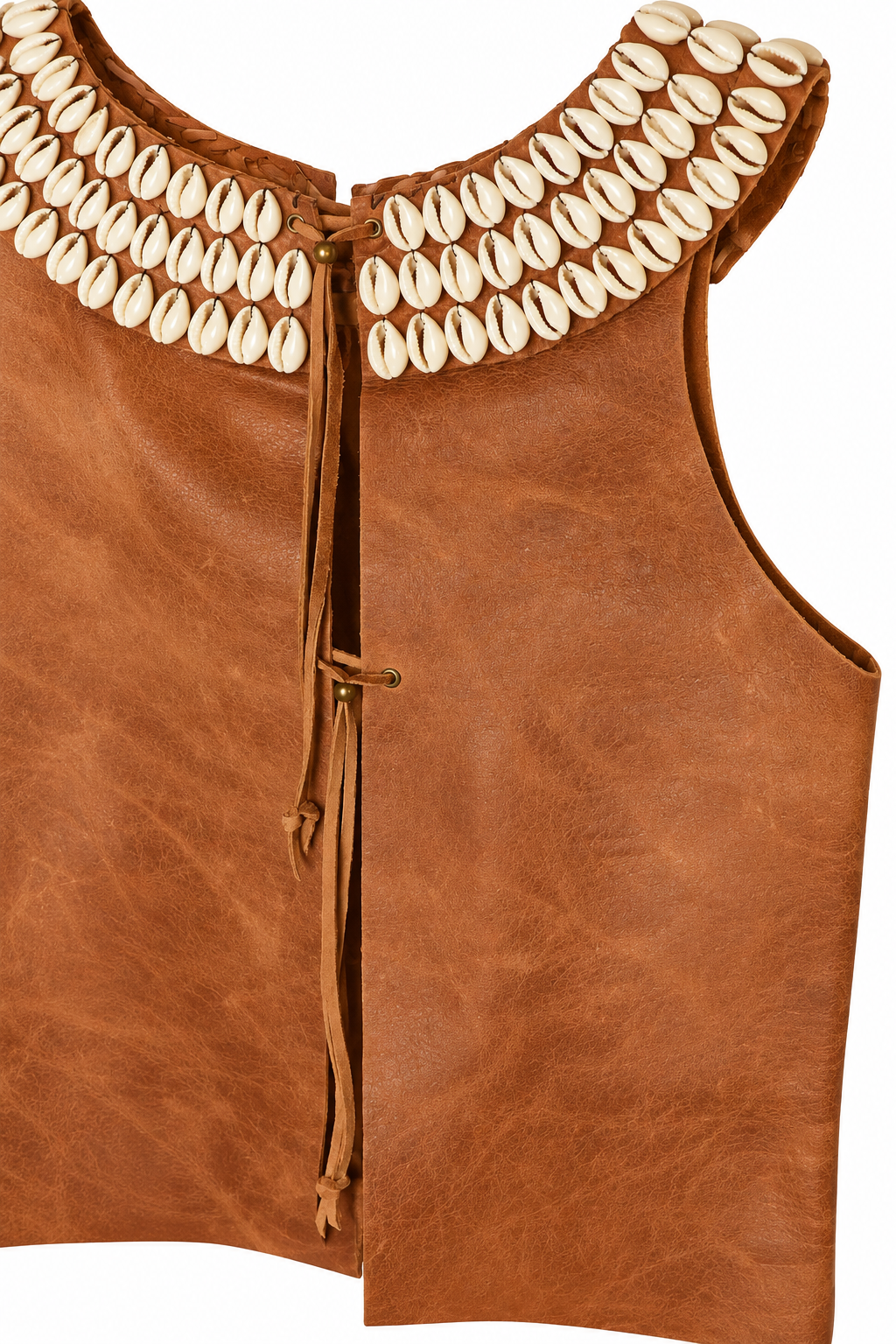 Top Buzios Cuero Camel