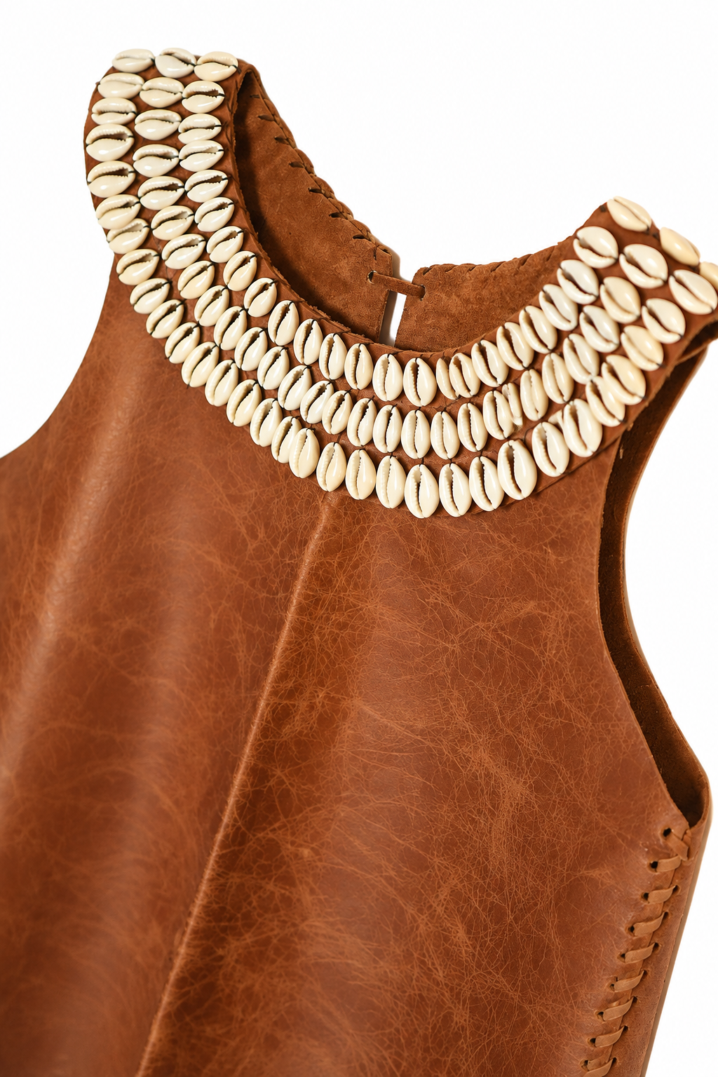 Top Buzios Cuero Camel