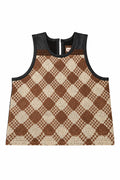 Top Chaguar Cardón, tejido a mano en chaguar y cuero — Bendito Leather